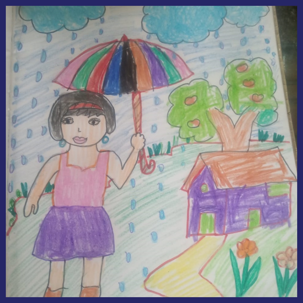 Top 136+ rainy day drawing for kids latest